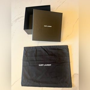 New Yves Saint Laurent box with dust bag!